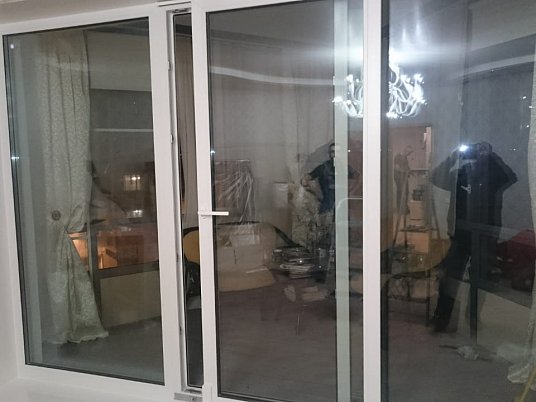 Установка параллельно-сдвижного портала ROTO PATIO Alversa PS
