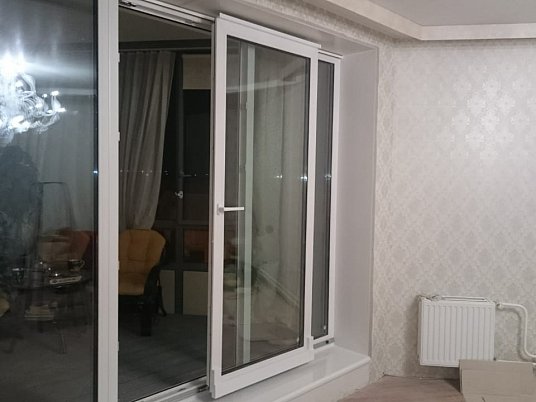 Установка параллельно-сдвижного портала ROTO PATIO Alversa PS